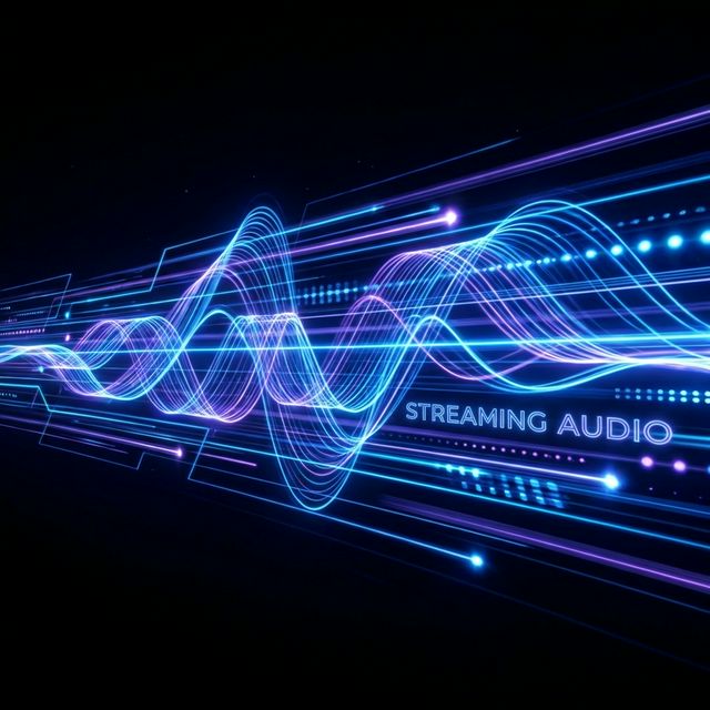 Audio stream visualization